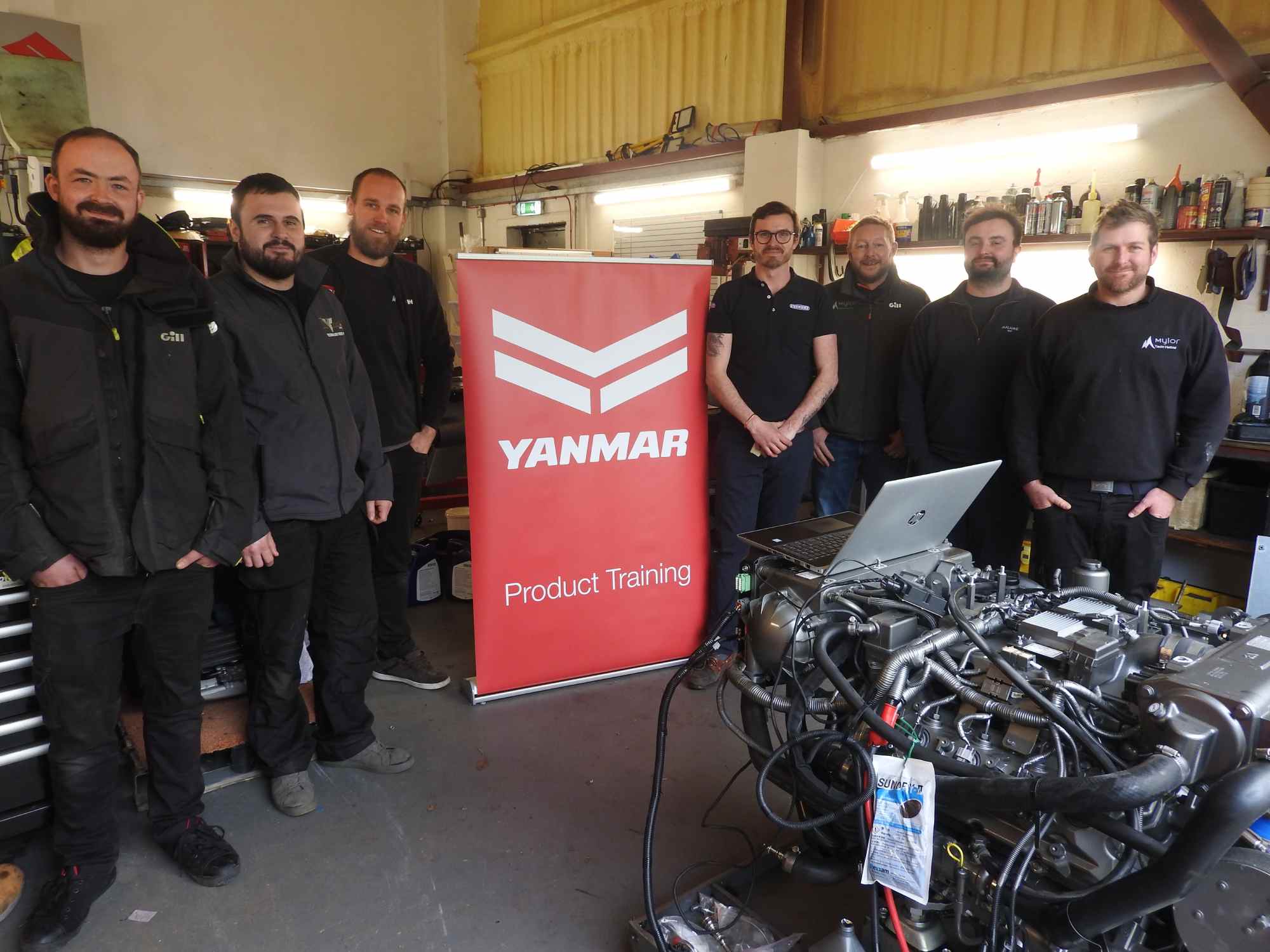 mylor yacht harbour marine team